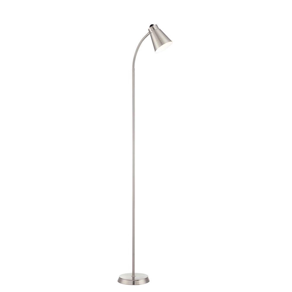 Filament Design Lola 64 In Brushed Nickel Floor Lamp