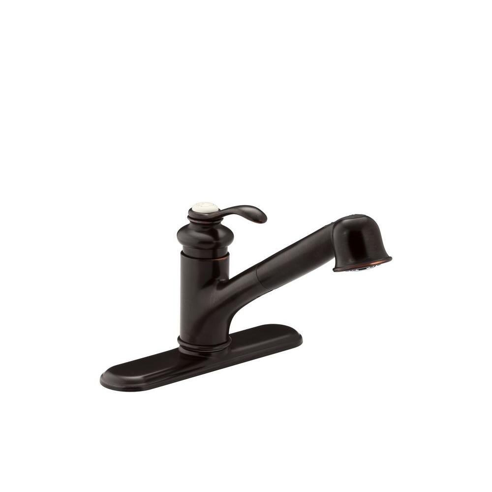 Kohler Fairfax Single Handle Pull Out Sprayer Kitchen