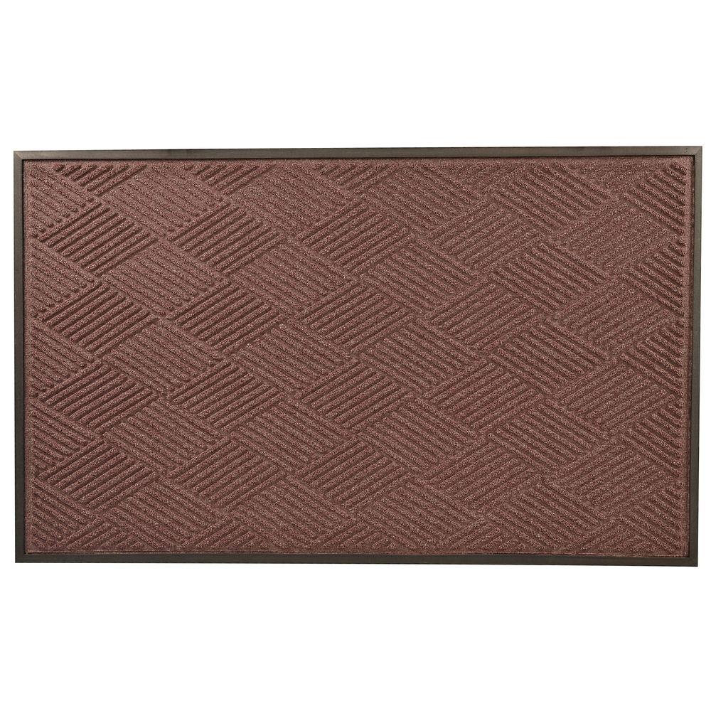 TrafficMASTER Scroll Diamond 24 in. x 36 in. Coir and Rubber Door MatNCJCM335 The Home Depot