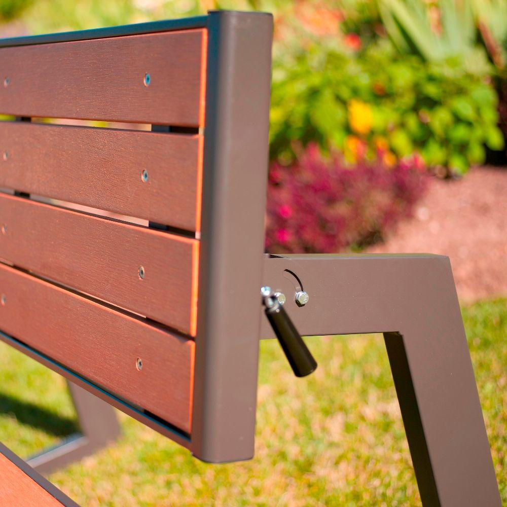Lifetime Convertible Patio Bench 60054 The Home Depot
