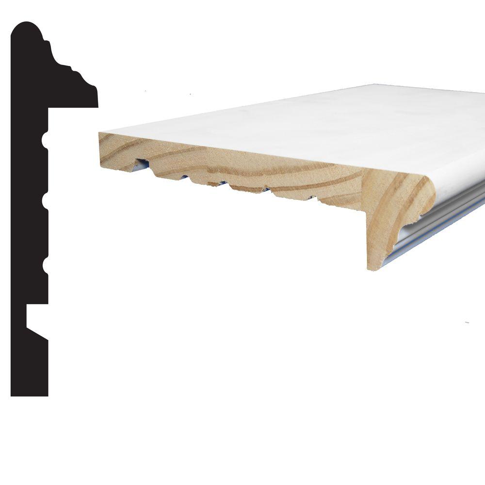 Alexandria Moulding 13/4 in. x 71/2 in. x 84 in. Primed Finger