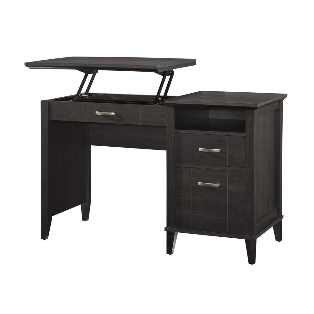 Ameriwood Lisette Espresso Lift Top Desk by Ameriwood