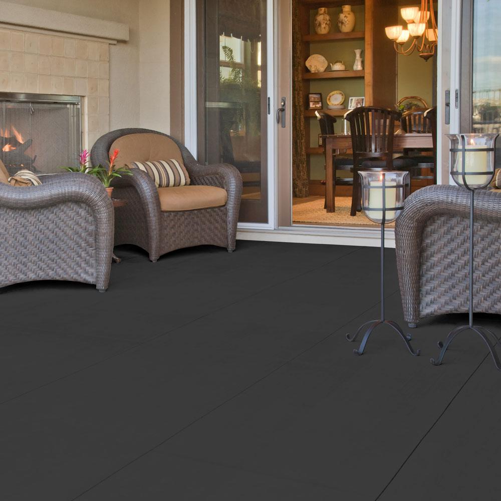 Behr Premium 1 Gal Ecc 10 2 Jet Black Self Priming 1 Part Epoxy