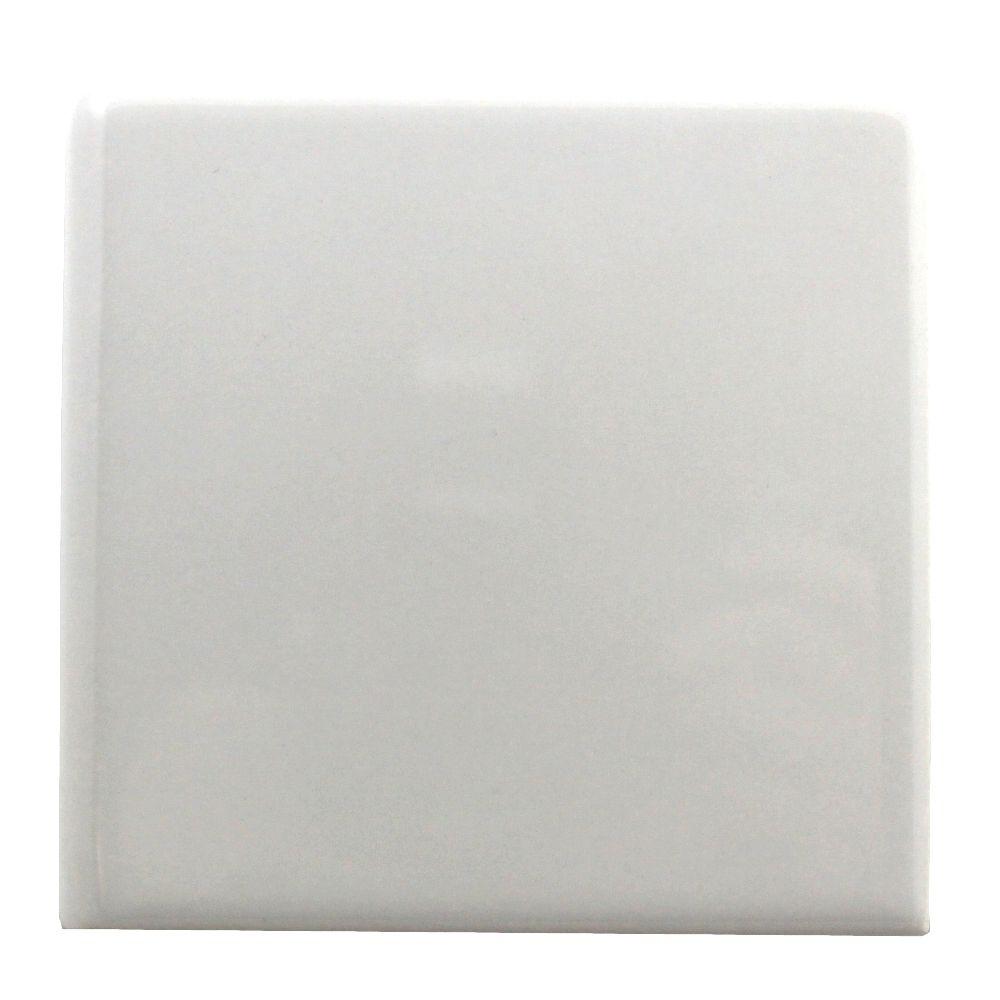 Daltile Semi-Gloss White 6 in. x 6 in. Ceramic Wall Tile (12.5 sq. ft ...