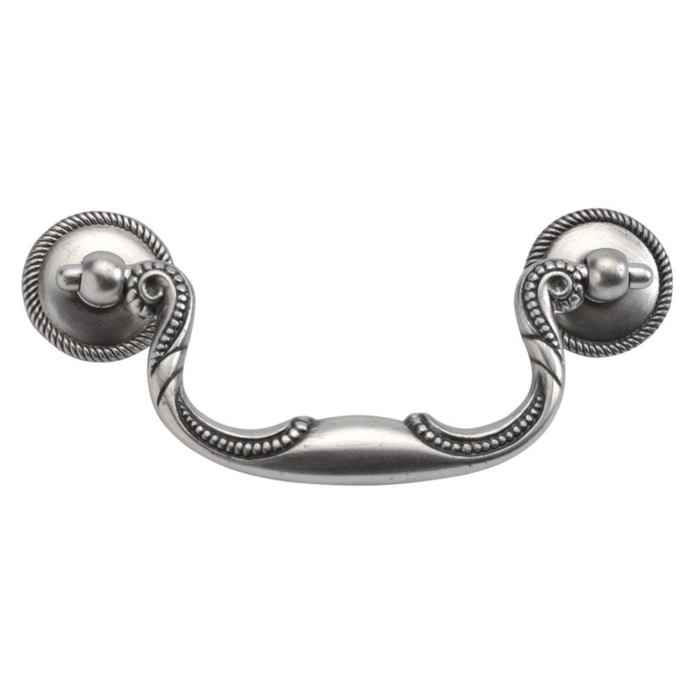 Drop Hanging Pull Silver Drawer Pulls Cabinet Hardware The