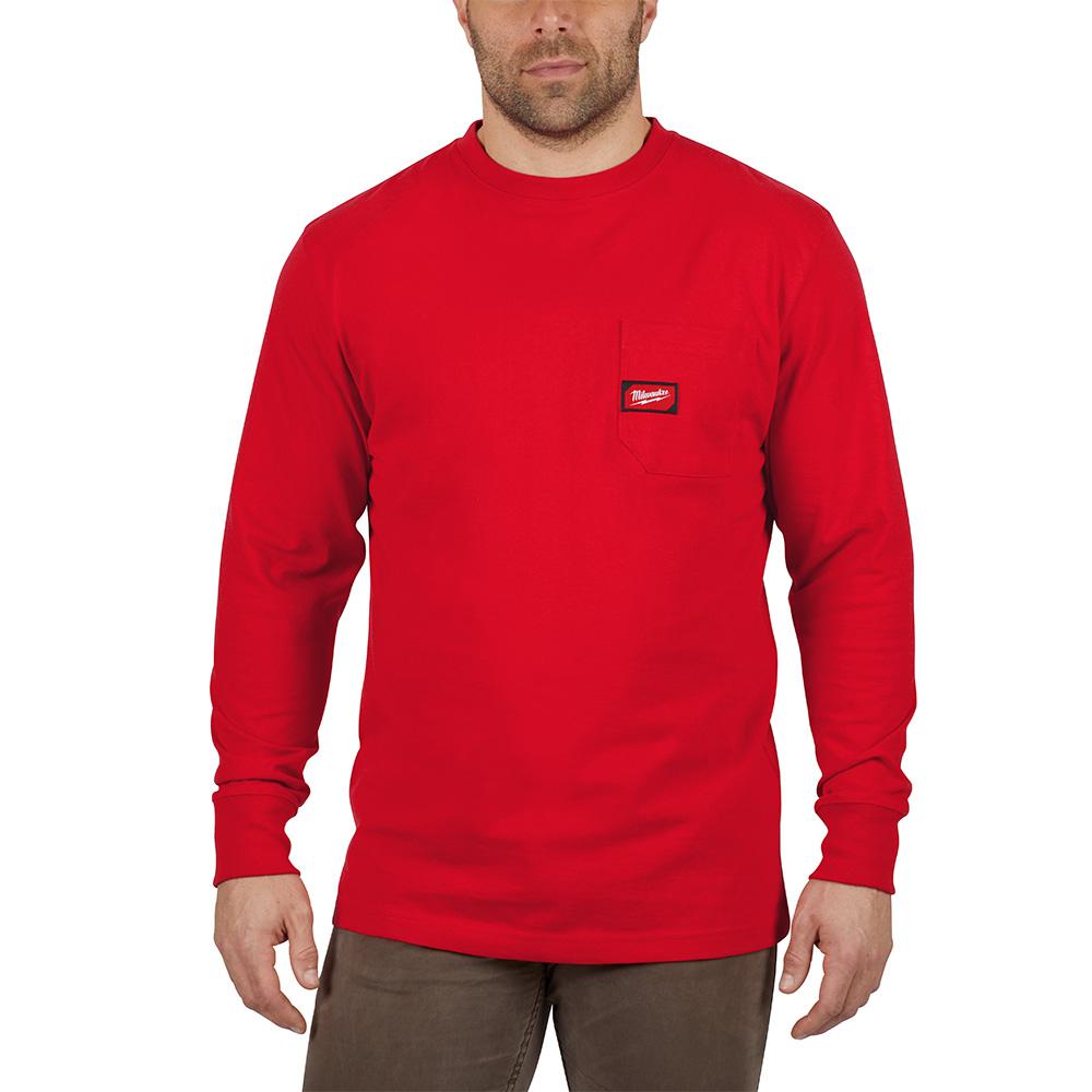 T-shirt Size XL Red Mens Top 