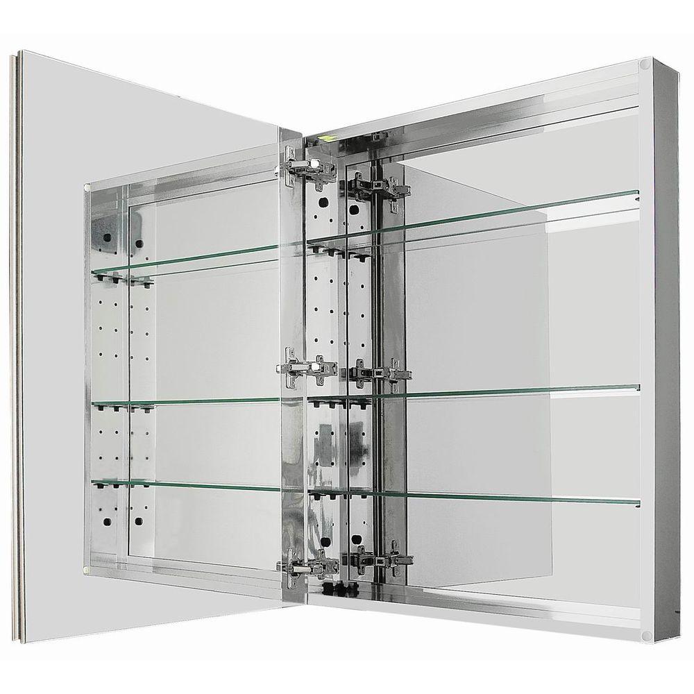 Glacier Bay 24 In W X 30 In H Framed Recessed Or Surface Mount
