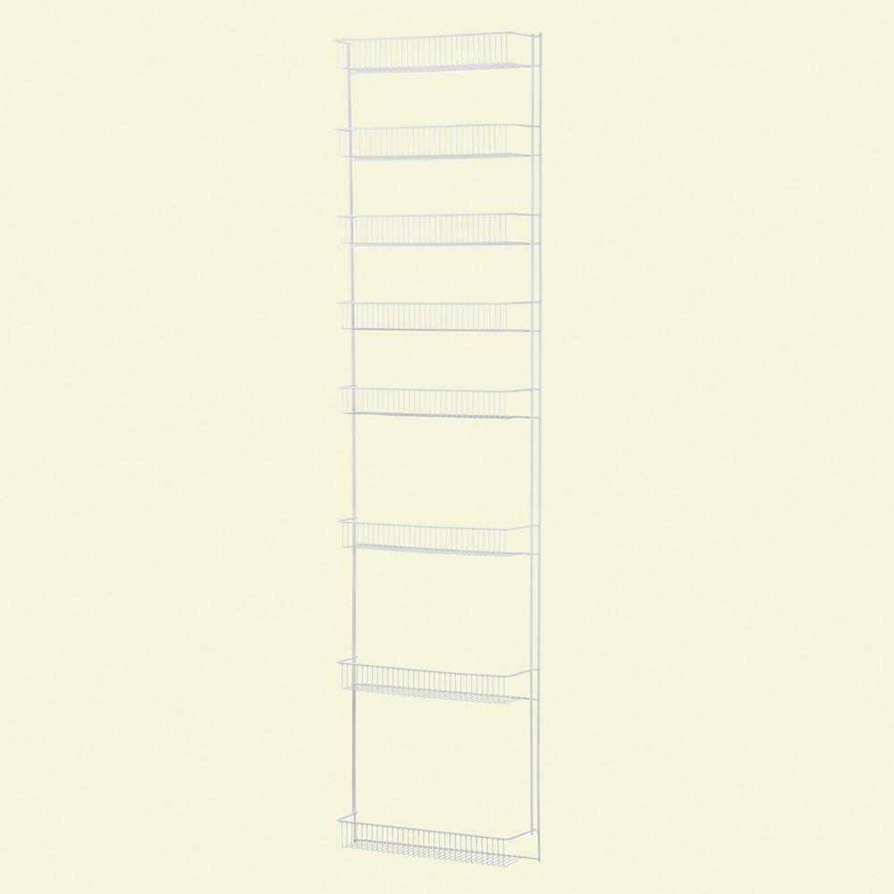 ClosetMaid Selectives 411/2 in. White Stackable 7Shelf Organizer7140