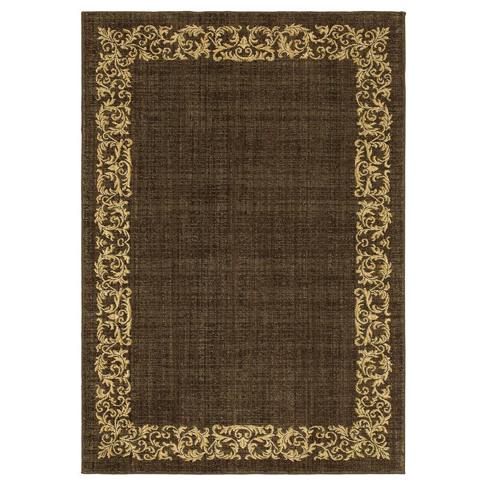 Mohawk Home Nuka Brown 8 ft. x 10 ft. Area Rug001962 The Home Depot
