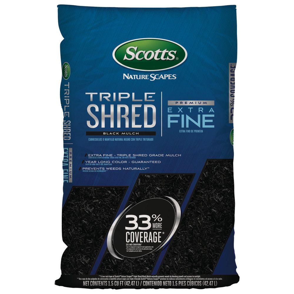 scotts triple shred mulch