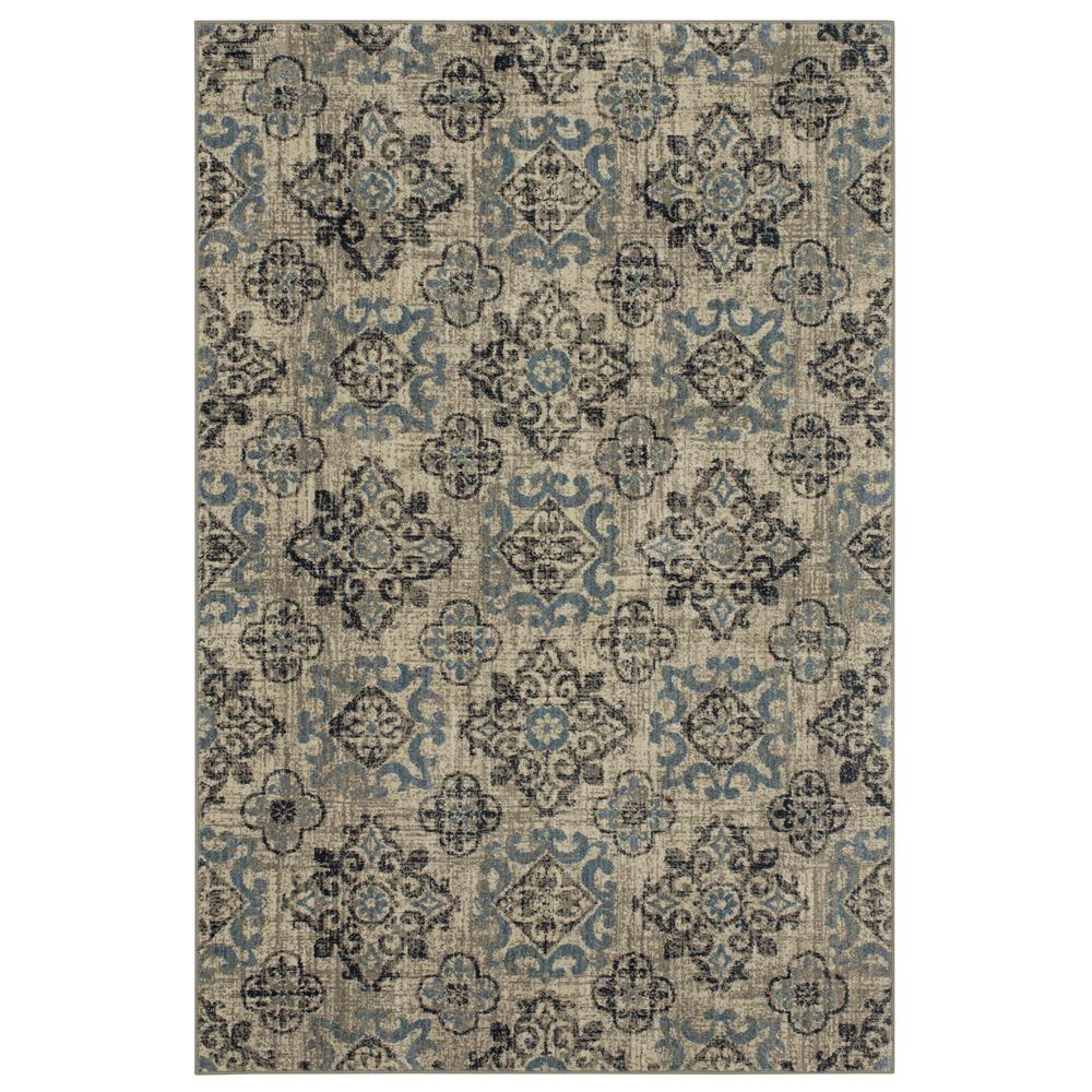 Mohawk Home Bentwood Gray 5 ft. x 7 ft. Area Rug657574 The Home Depot