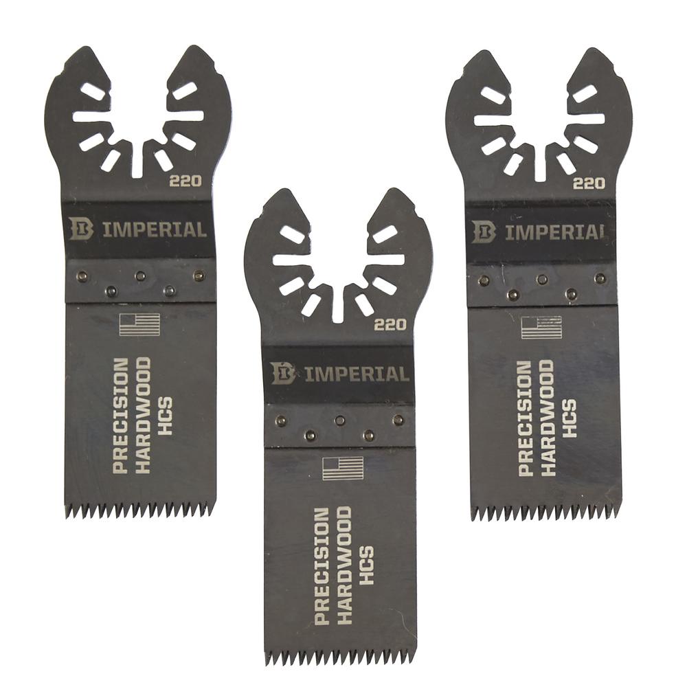 Imperial Blades One Fit 11/4 in. Japanese Precision HCS Blade (3Count