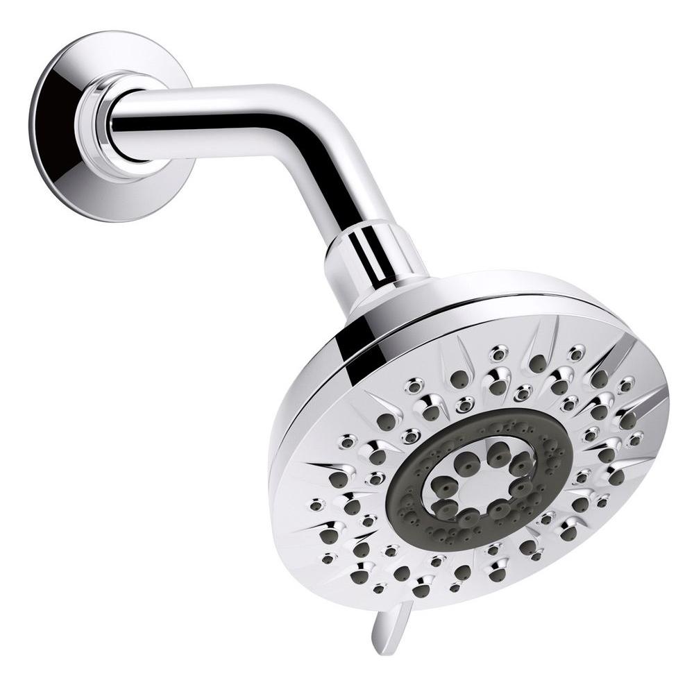 KOHLER Radiate 5Spray Multifunction 4.654 in. Showerhead in Polished