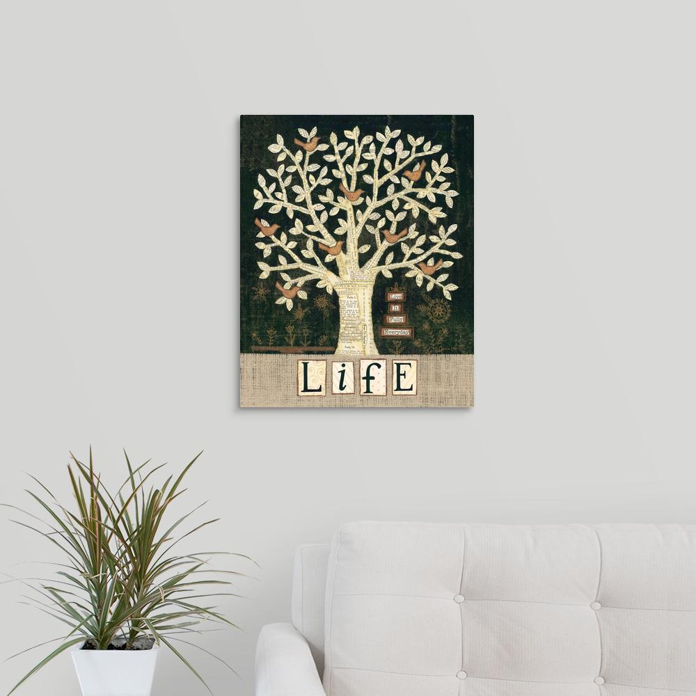 Great Big Canvas Tree Of Life By Annie Lapoint Wall Art Great Big Canvas Tree Of Life By Annie Lapoint Wall Art