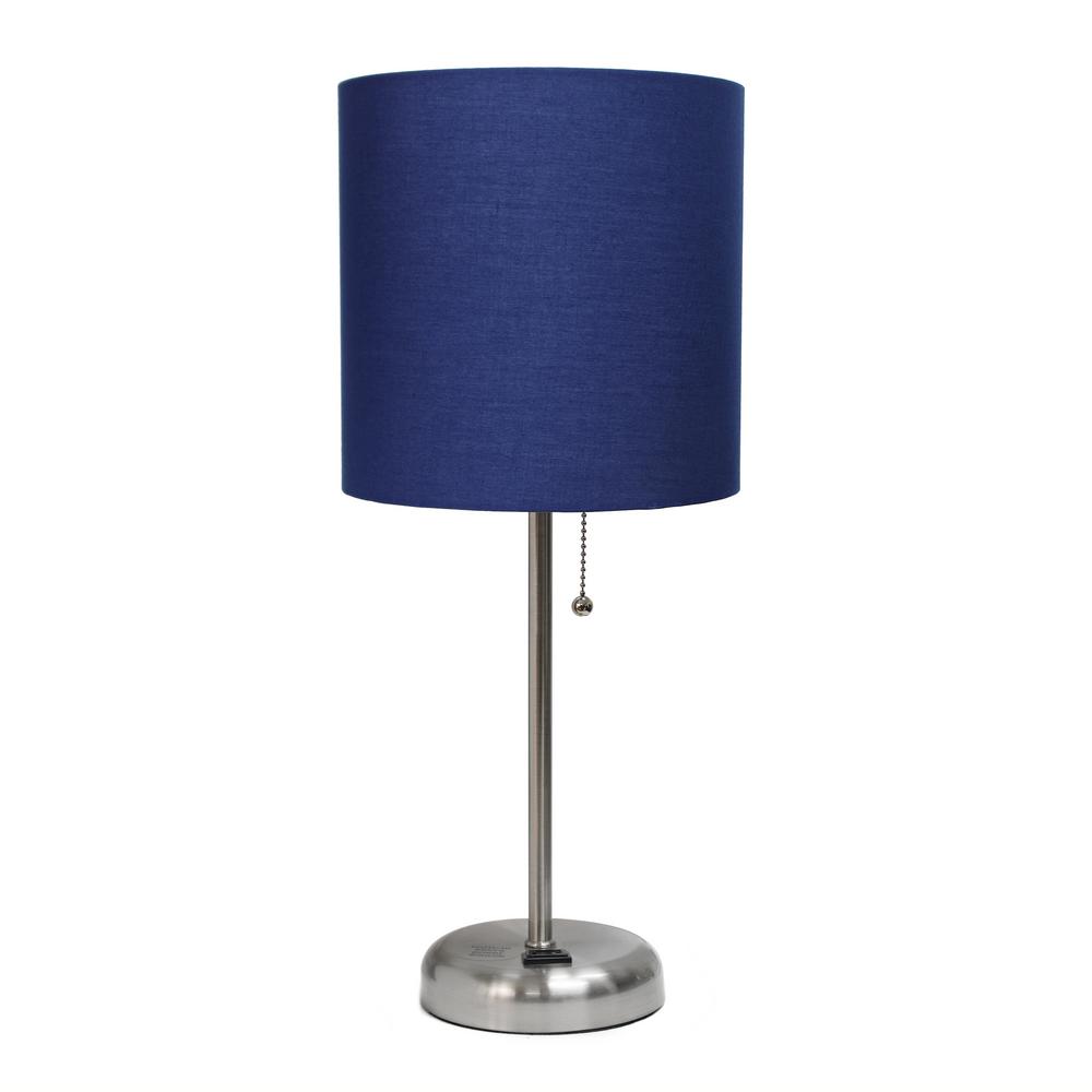 navy blue desk lamp