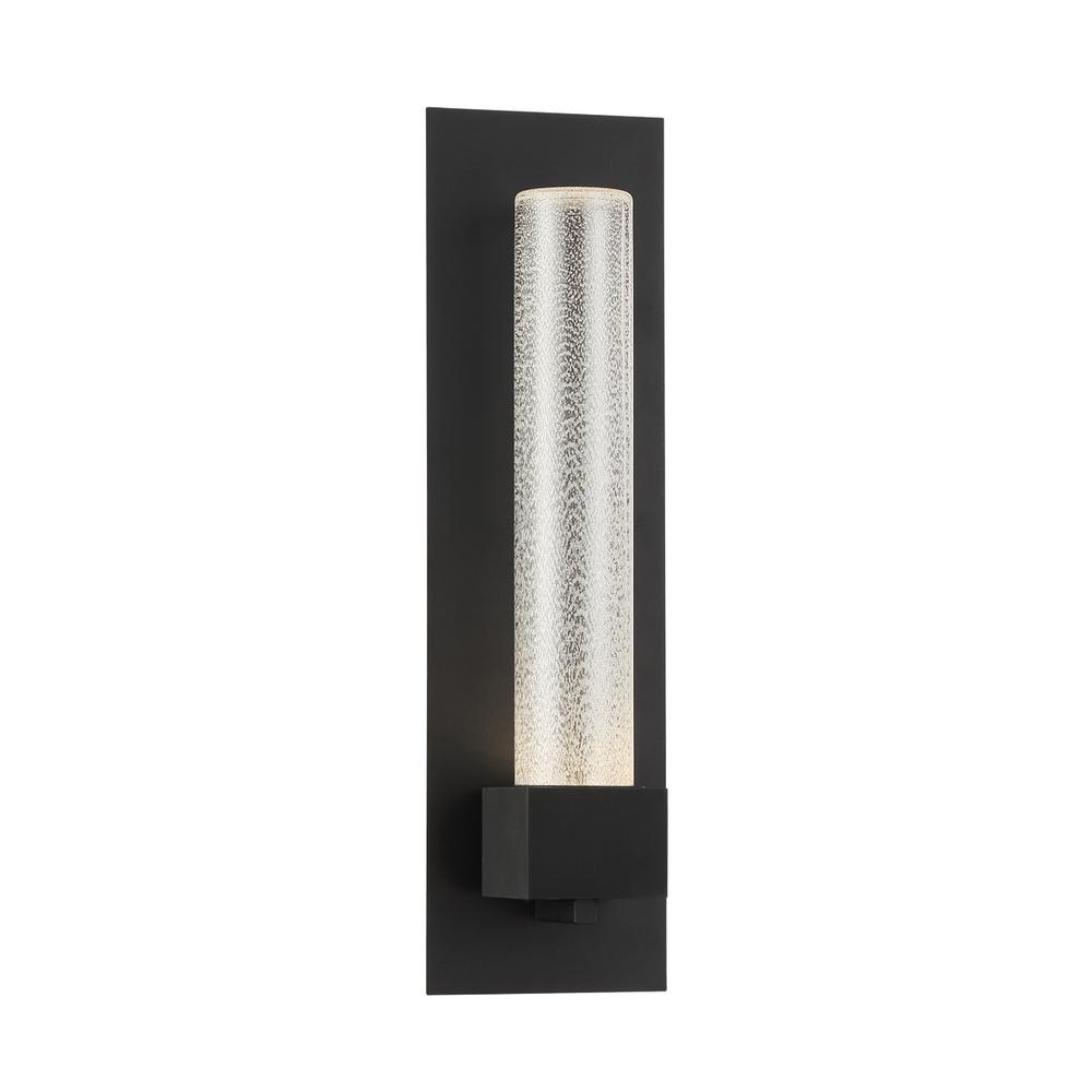Eurofase Solato 1 Light Black Outdoor Integrated Led Wall Sconce