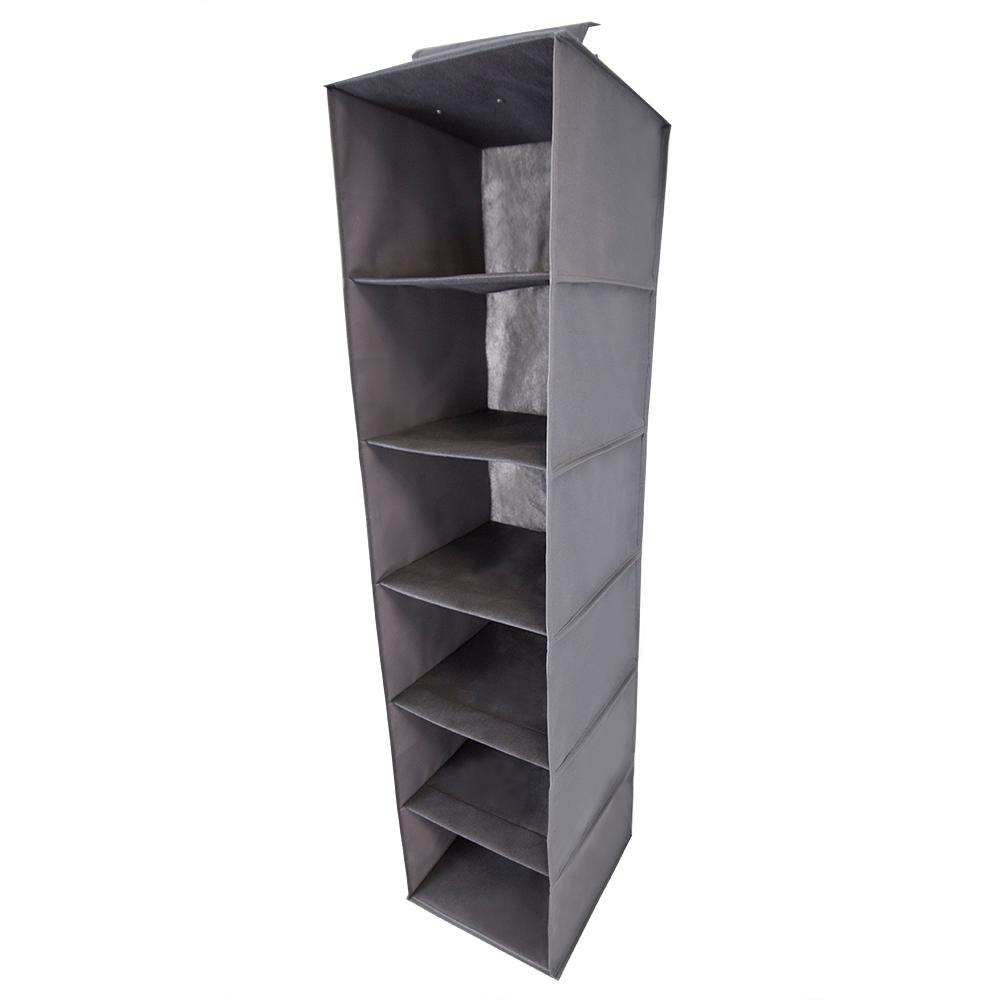 HoneyCanDo 8Shelf Hanging Navy Polyester OrganizerSFT01275 The