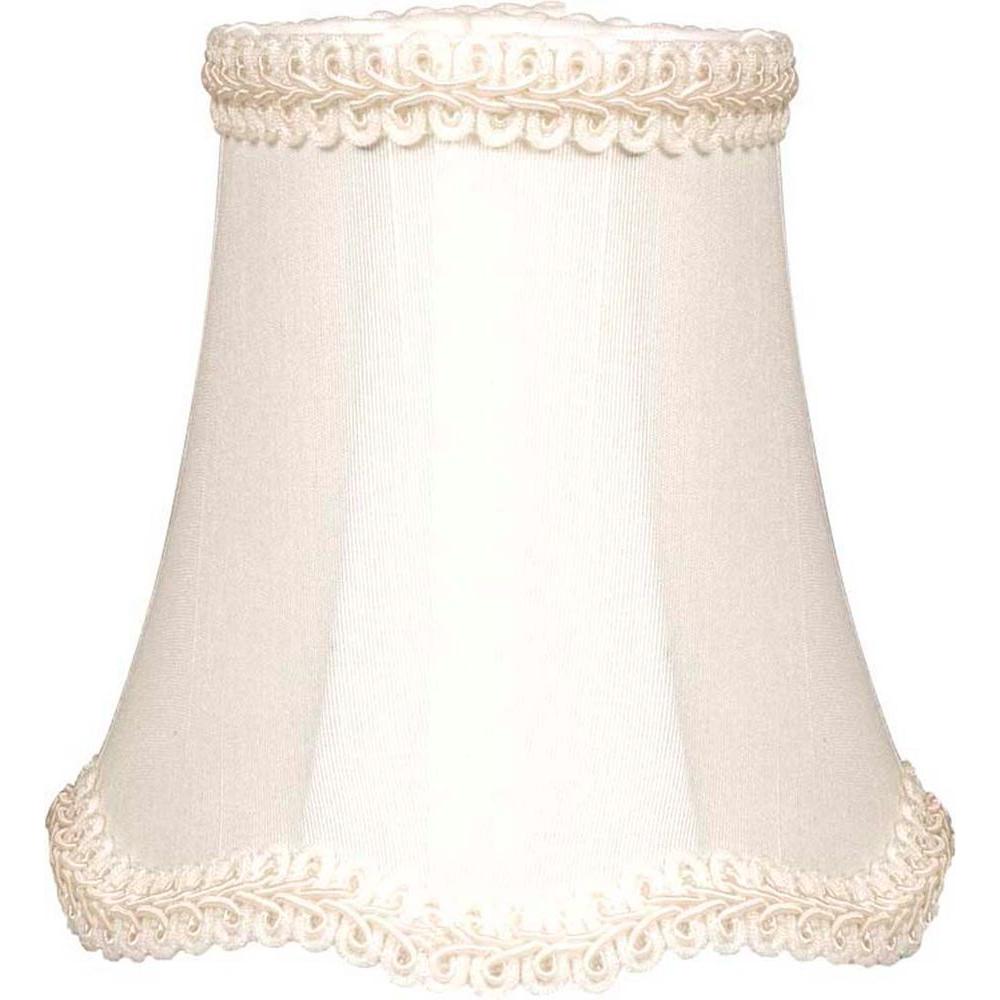 Finishing Touch Stretch Bell Scallop Eggshell Chandelier Shade 3650 Finishing Touch Stretch Bell Scallop Eggshell Chandelier Shade