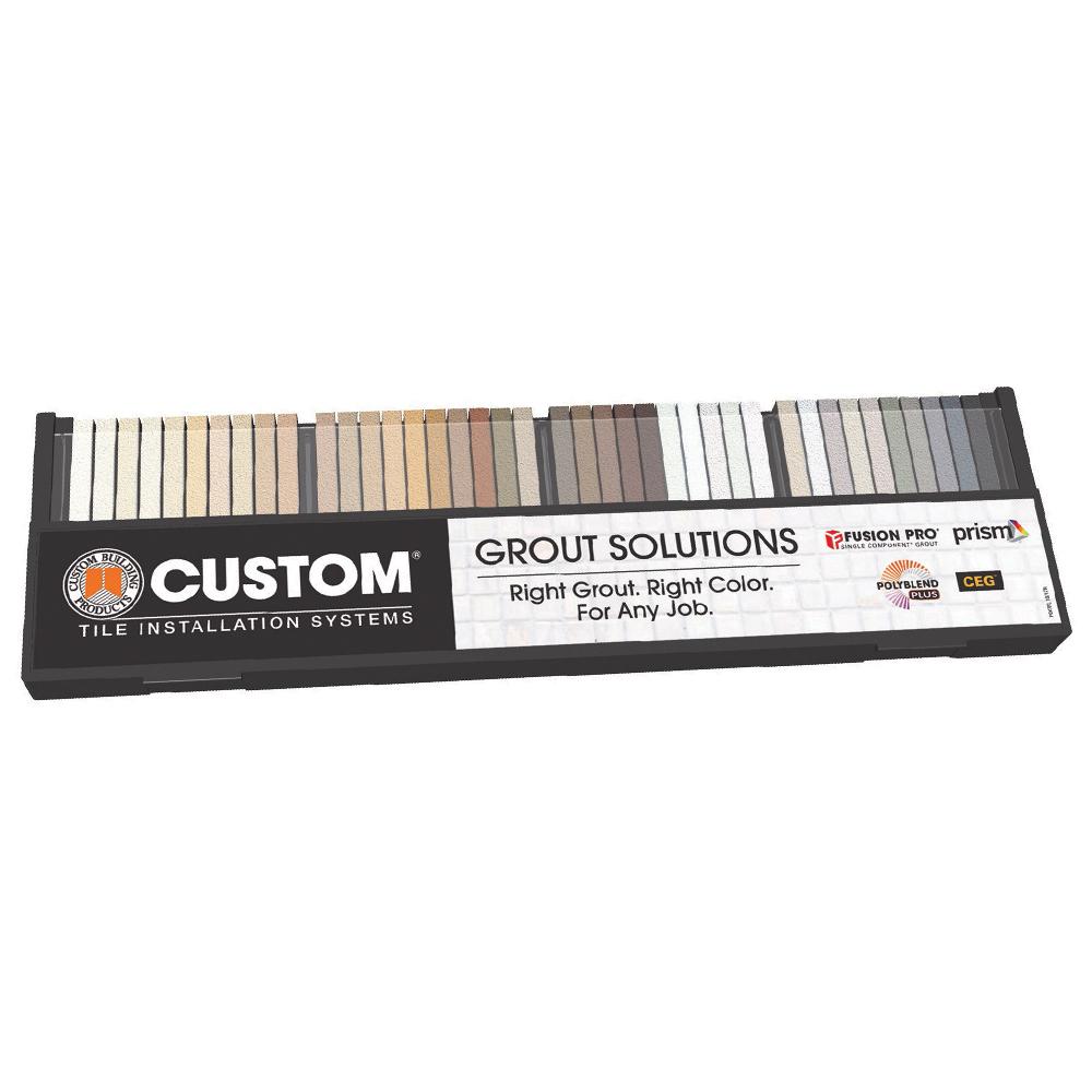 Custom Building Products Grout Solutions Color Sample Kit