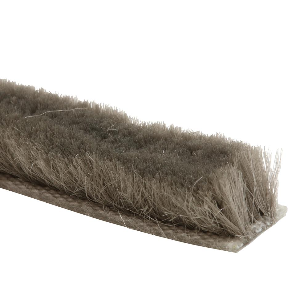 Prime Line 1 4 In X 18 Ft Gray Weather Strip Adhesive Backed