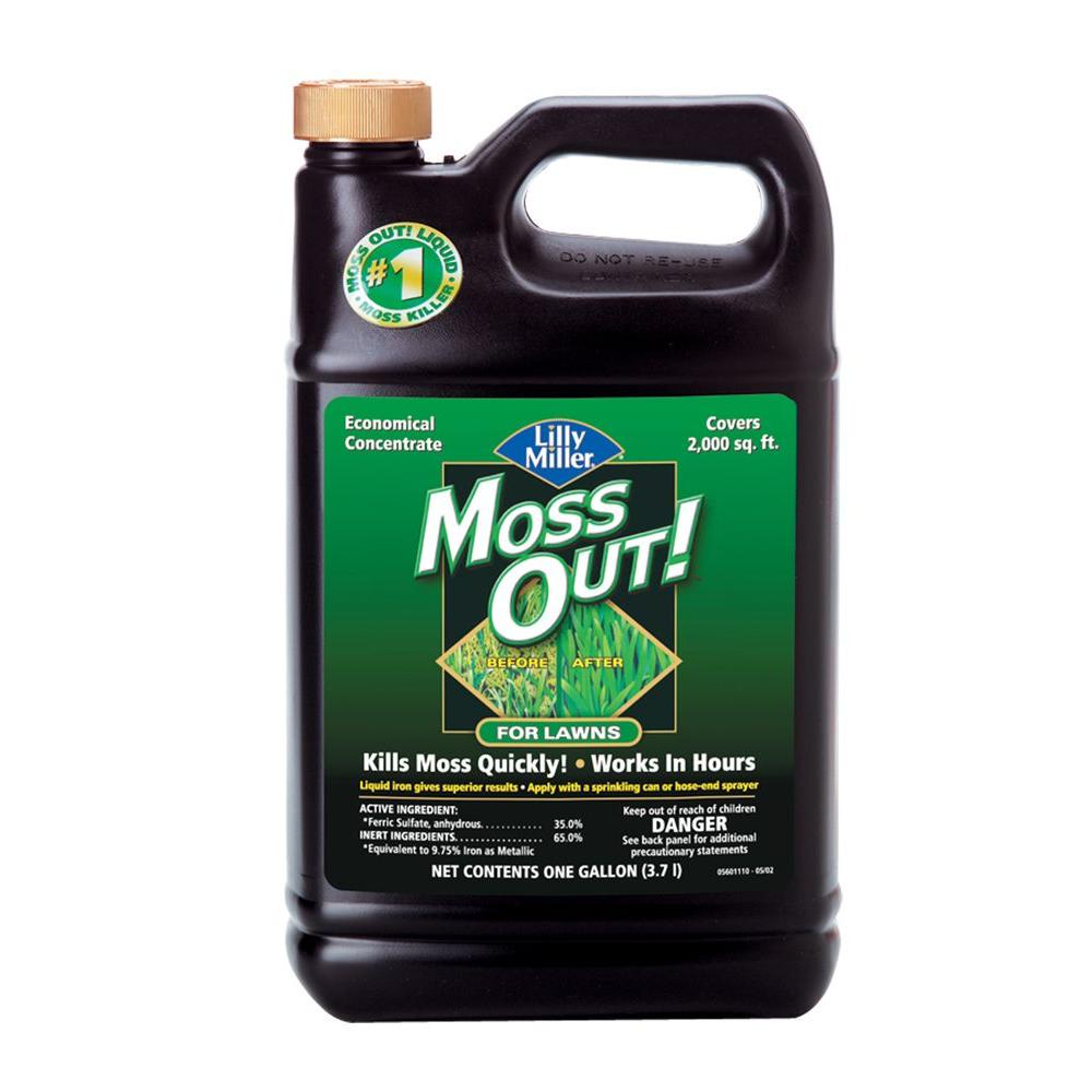 Lilly Miller 1 Gal. Moss Out! for Lawns100099156 The Home Depot