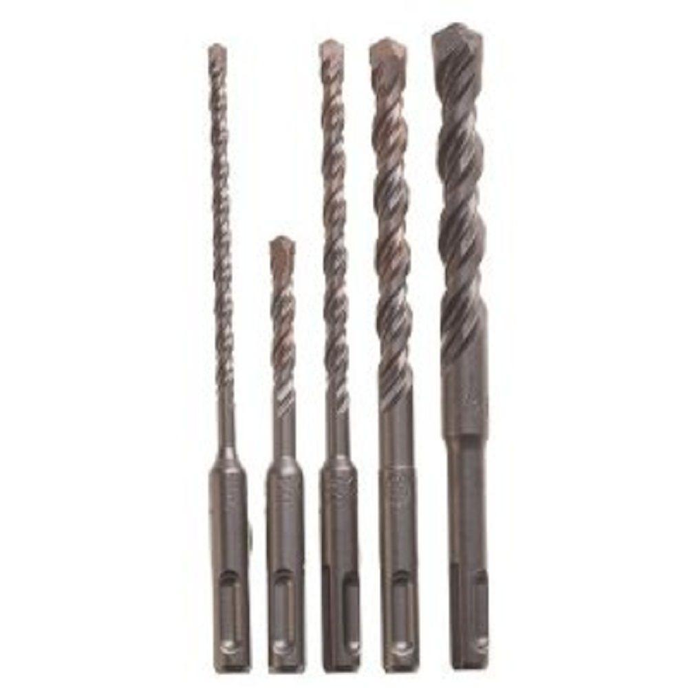 Bosch Bulldog Sds Plus Carbide Tipped Rotary Hammer Bit Set 5