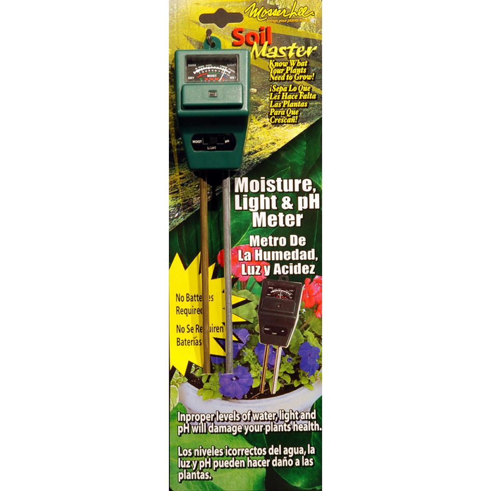 Mosser Lee Soil Master ML1240 Light, pH and Moisture Meter-ML1240 - The