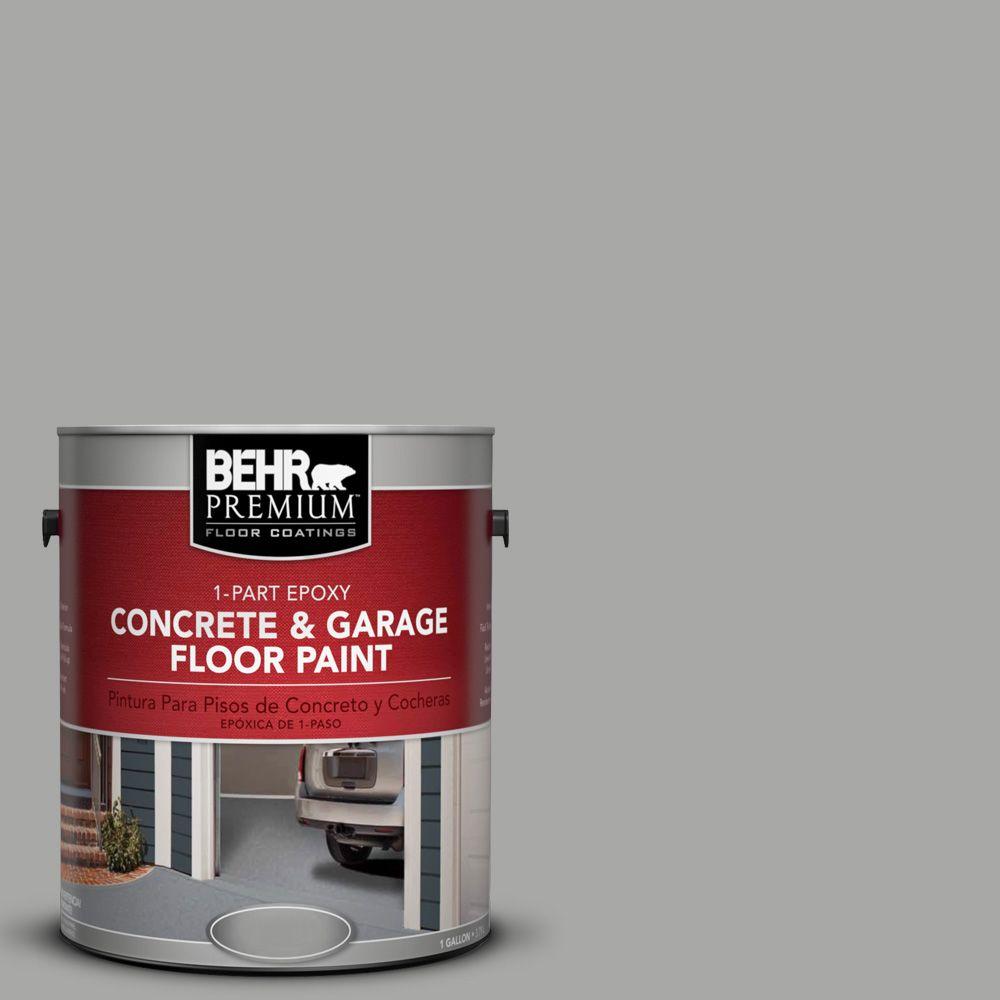 BEHR Premium 1 gal. #PFC-68 Silver Gray 1-Part Epoxy Concrete and ...