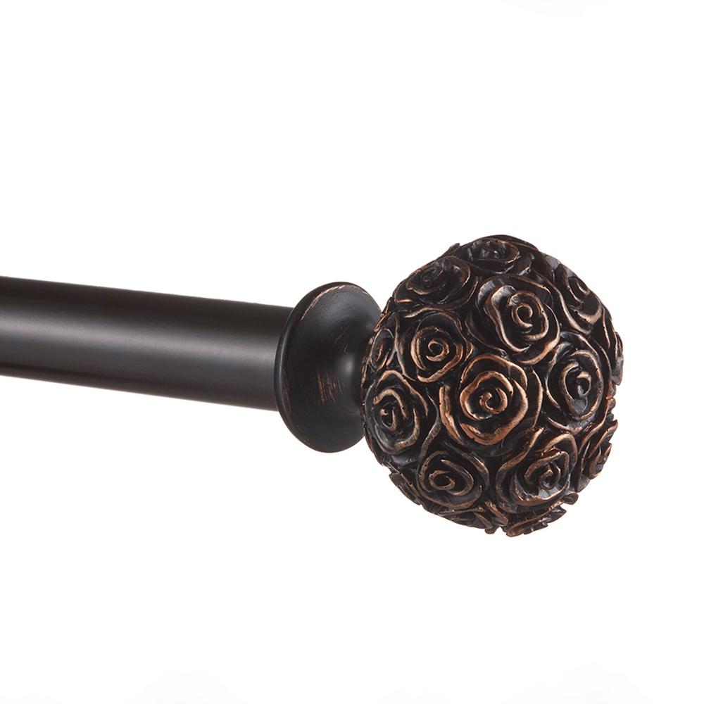 decorative curtain rods lowes