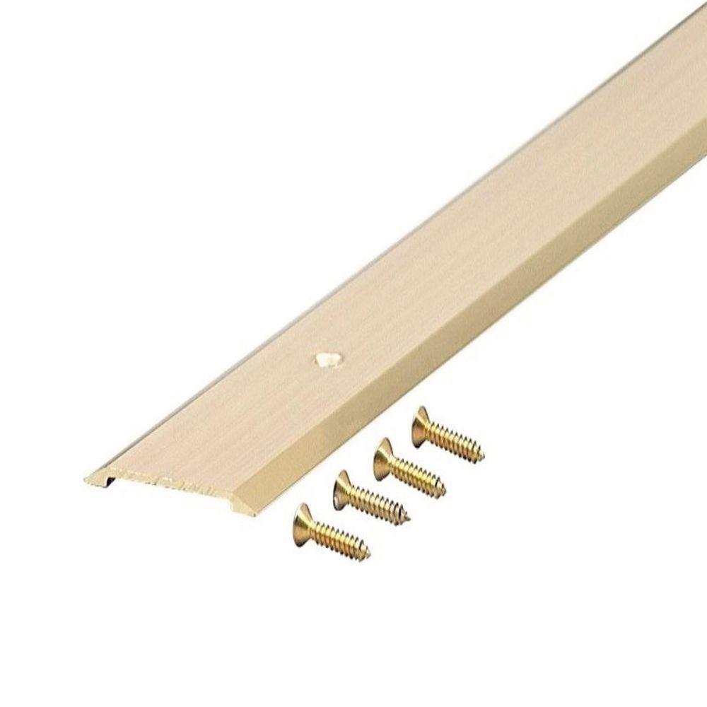 M D Building Products Flat Top 1 3 4 In X 28 In Brite Gold