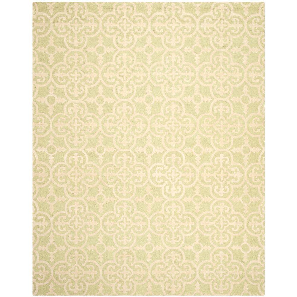 Safavieh Cambridge Light Green Ivory 8 Ft X 10 Area Rug