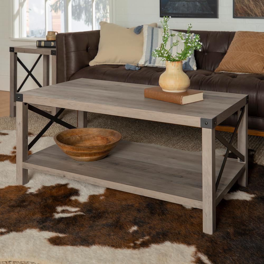 Gray Coffee Tables Accent Tables The Home Depot