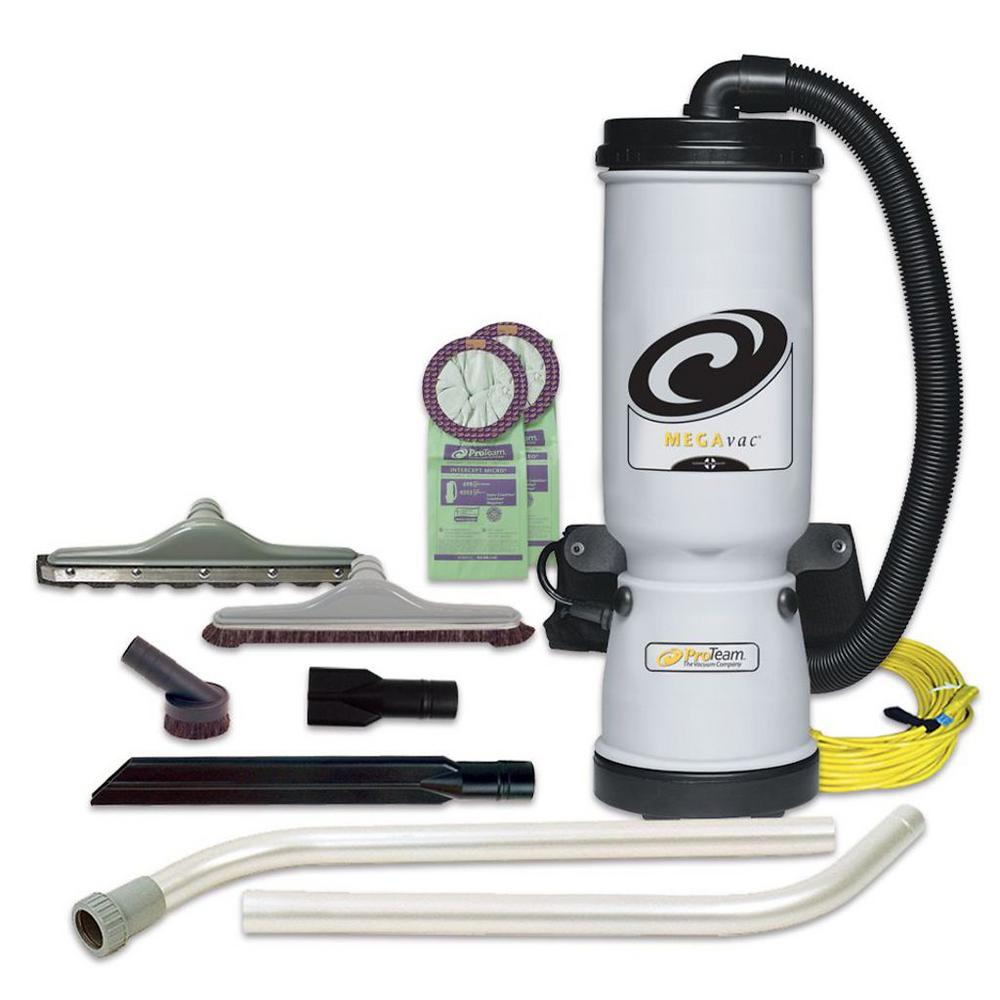 Clarke Comfort Pak 6 Quart Commercial Back Pack Vacuum with Tool Kit