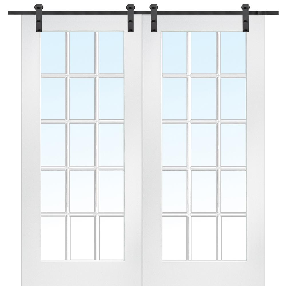 72 X 84 Barn Doors Interior Closet Doors The Home Depot