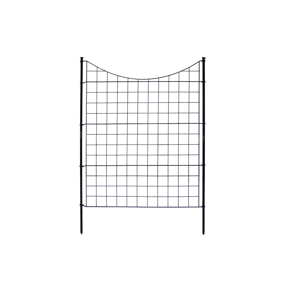 https://images.homedepot-static.com/productImages/3aaa05aa-3ffd-42a3-b0f5-bb424307ab07/svn/black-metal-zippity-outdoor-products-metal-fence-panels-wf29006-64_1000.jpg