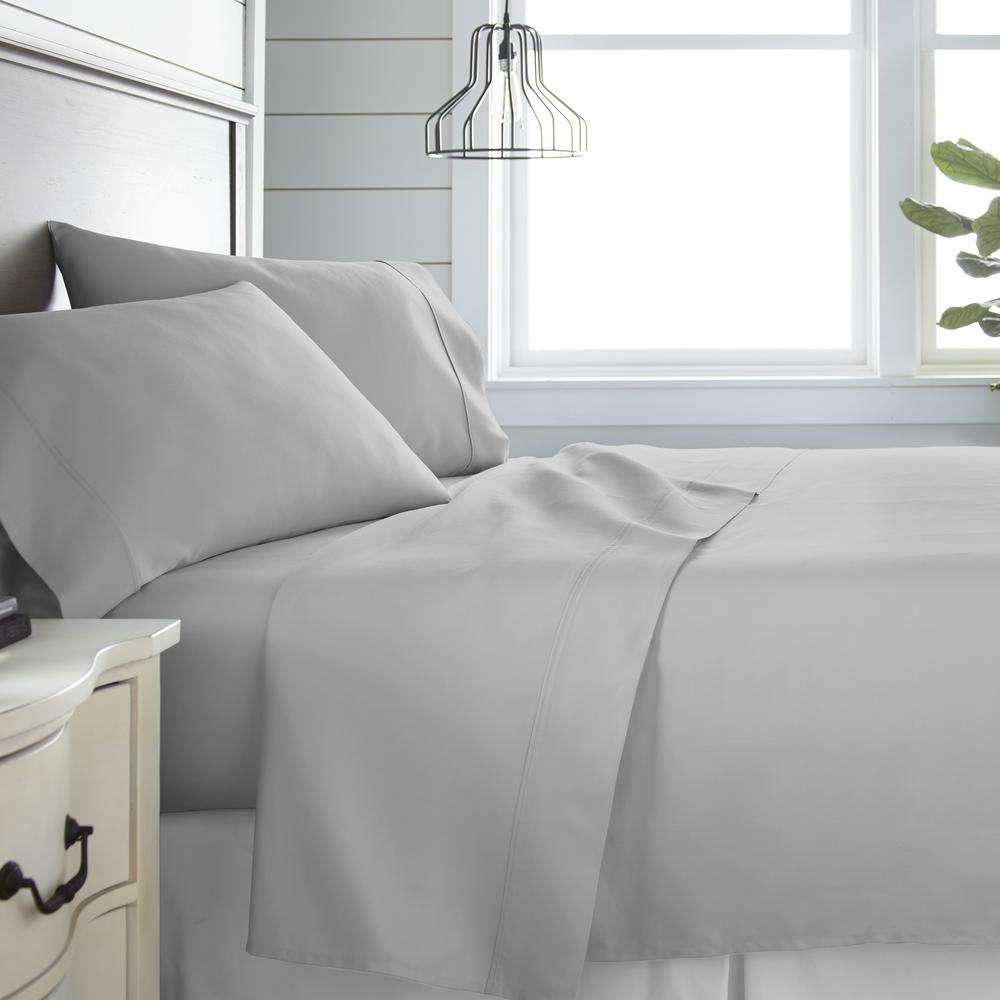 Becky Cameron 4 Piece Light Gray 300 Thread Count Cotton Twin Bed This Review Is From 4 Piece Light Gray 300 Thread Count Cotton King Bed Sheet Set