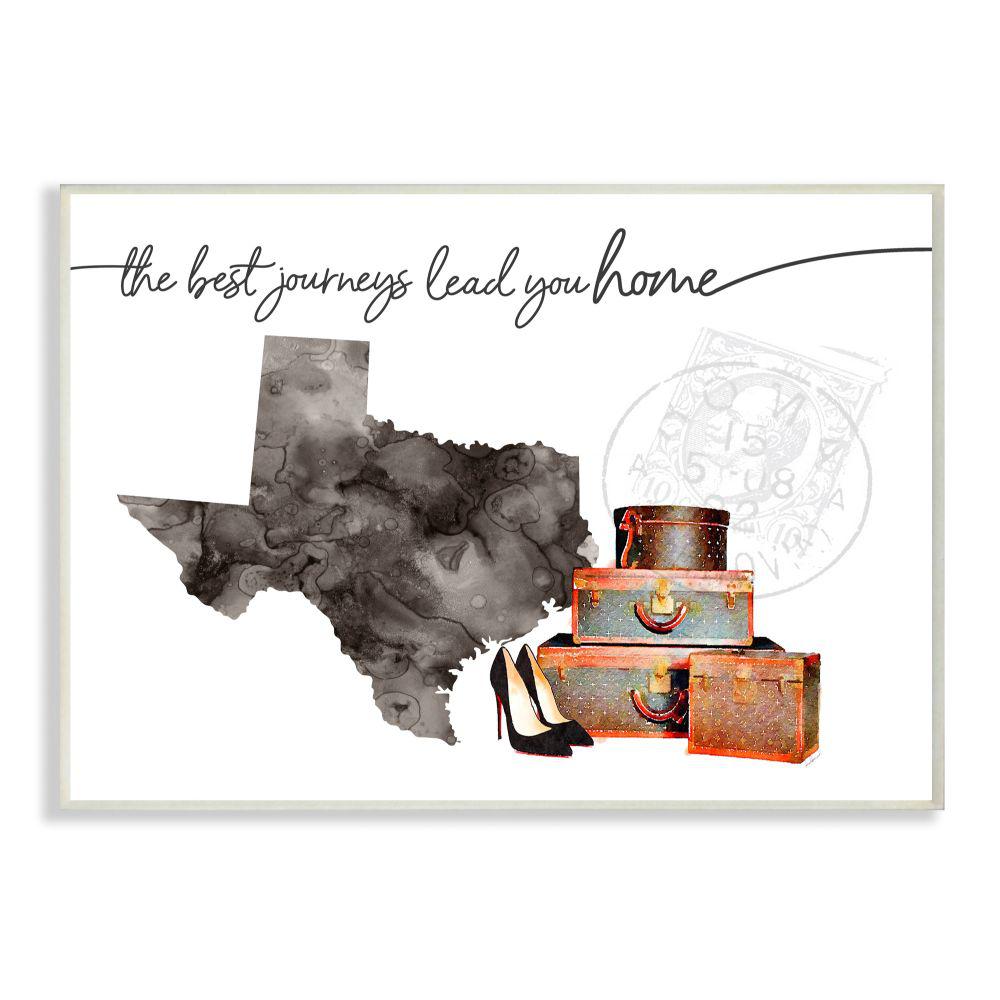 The Stupell Home Decor Collection 10 In X 15 In Texas State The
