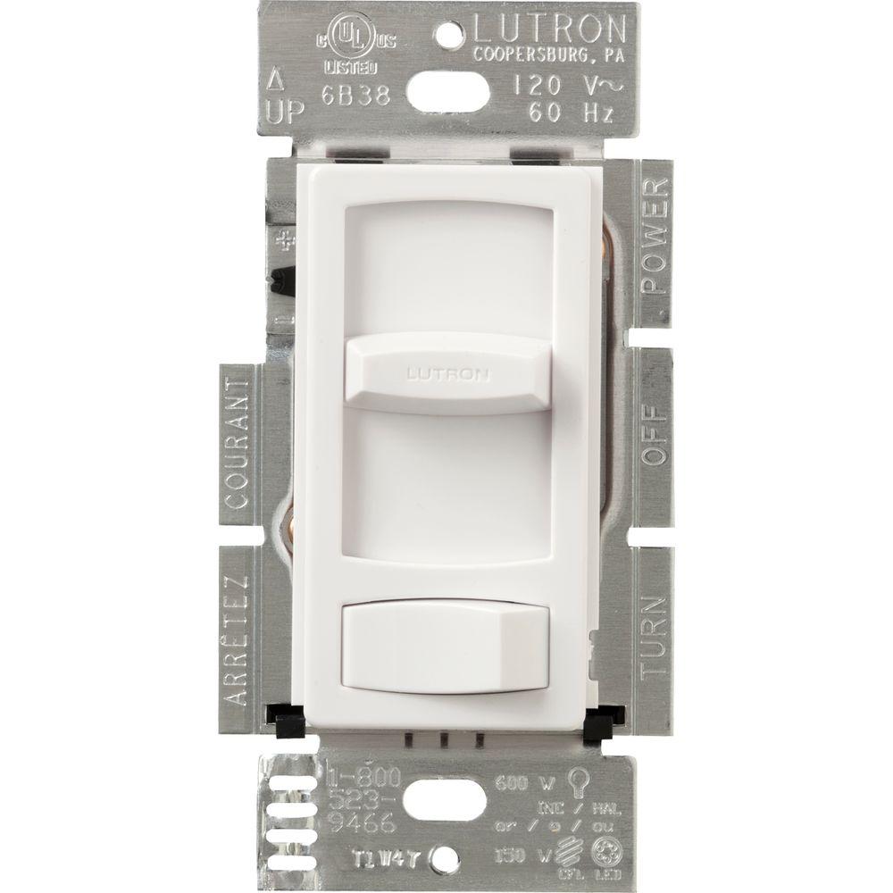 Lutron Skylark Contour 150-Watt Single-Pole/3-Way CFL-LED ... ceiling fan four way switch wiring diagram 