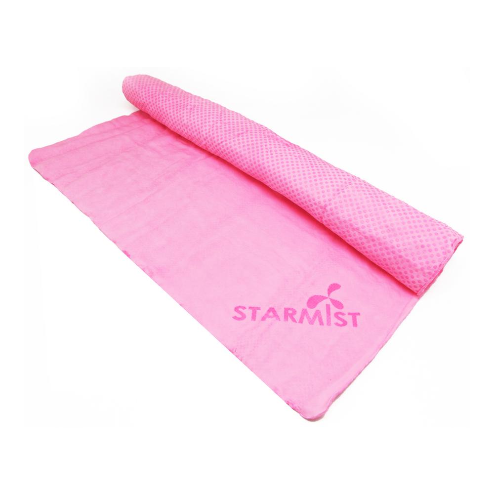 pink cooling towel