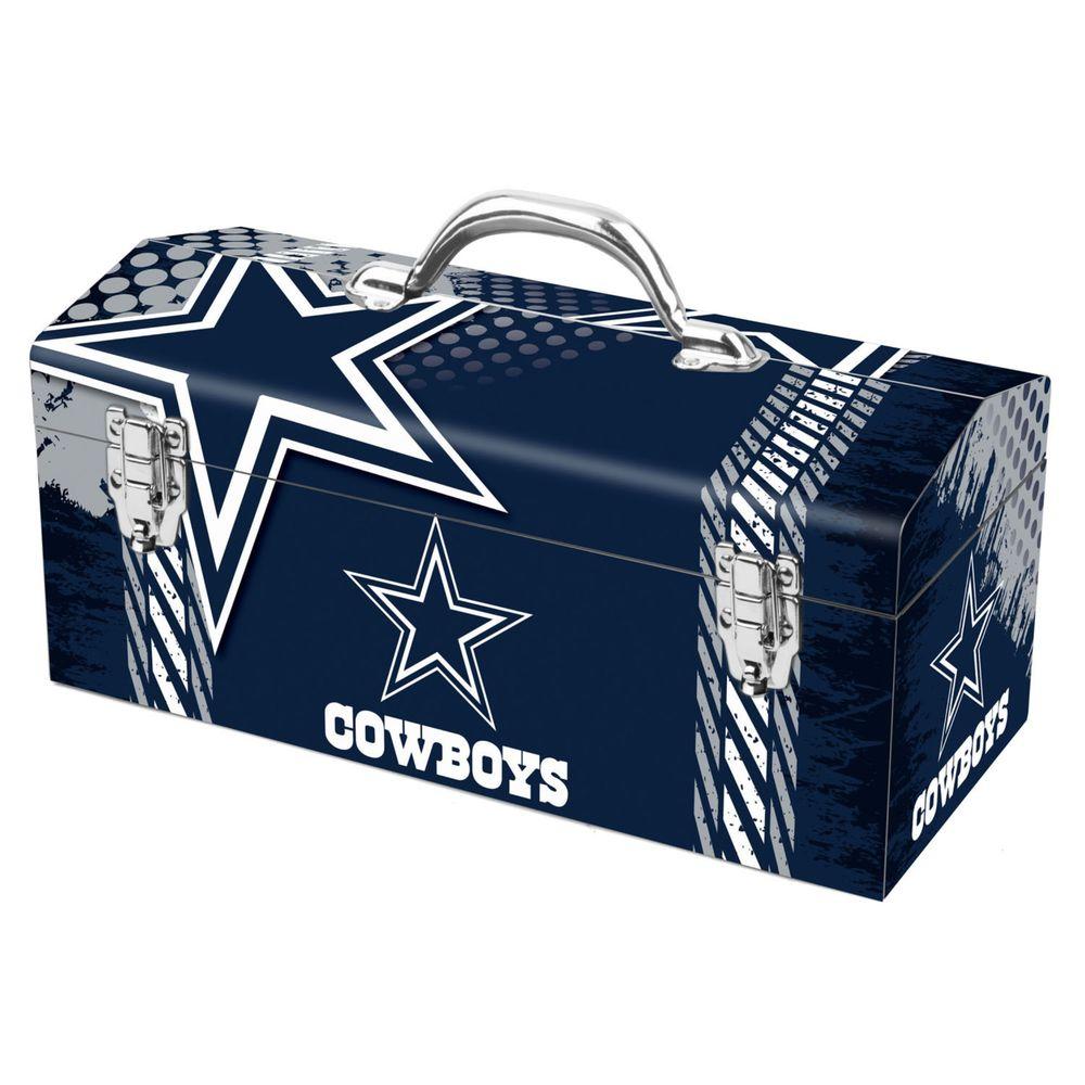 Team ProMark 7.2 in. Dallas Cowboys NFL Tool Box79309 The Home Depot