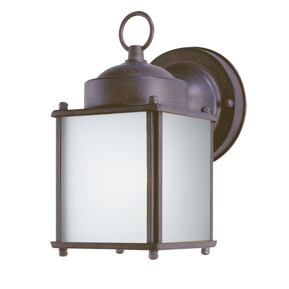 Westinghouse 1 Light Sienna Steel Outdoor Wall Lantern Sconce With Dusk To Dawn Sensor And Frosted Gl Panels Westinghouse 1 Light Sienna Steel Outdoor Wall Lantern Sconce With Dusk To Dawn Sensor And Frosted Gl Panels