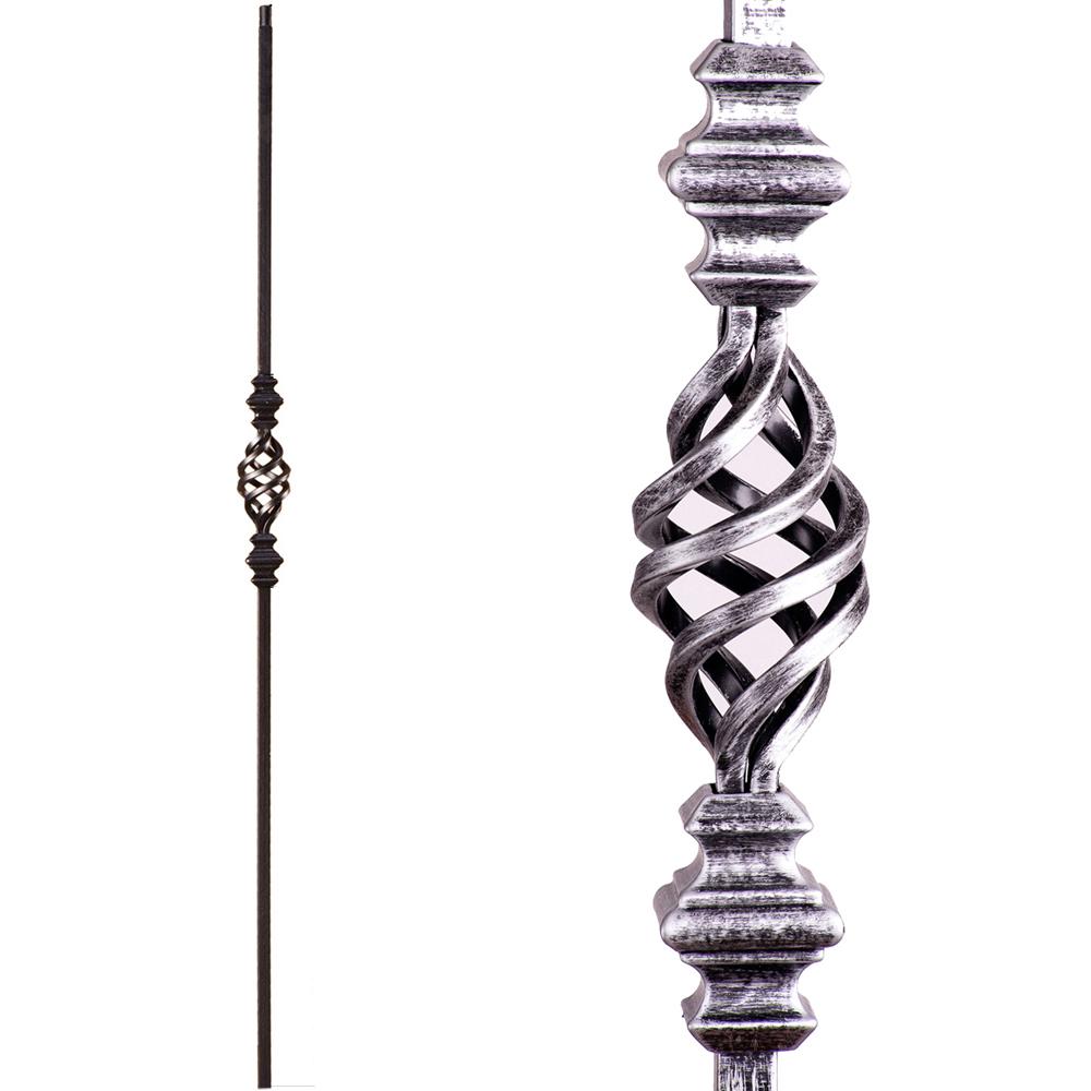 House of Versatile 44 in. x 0.5 in. Antique Nickel Single