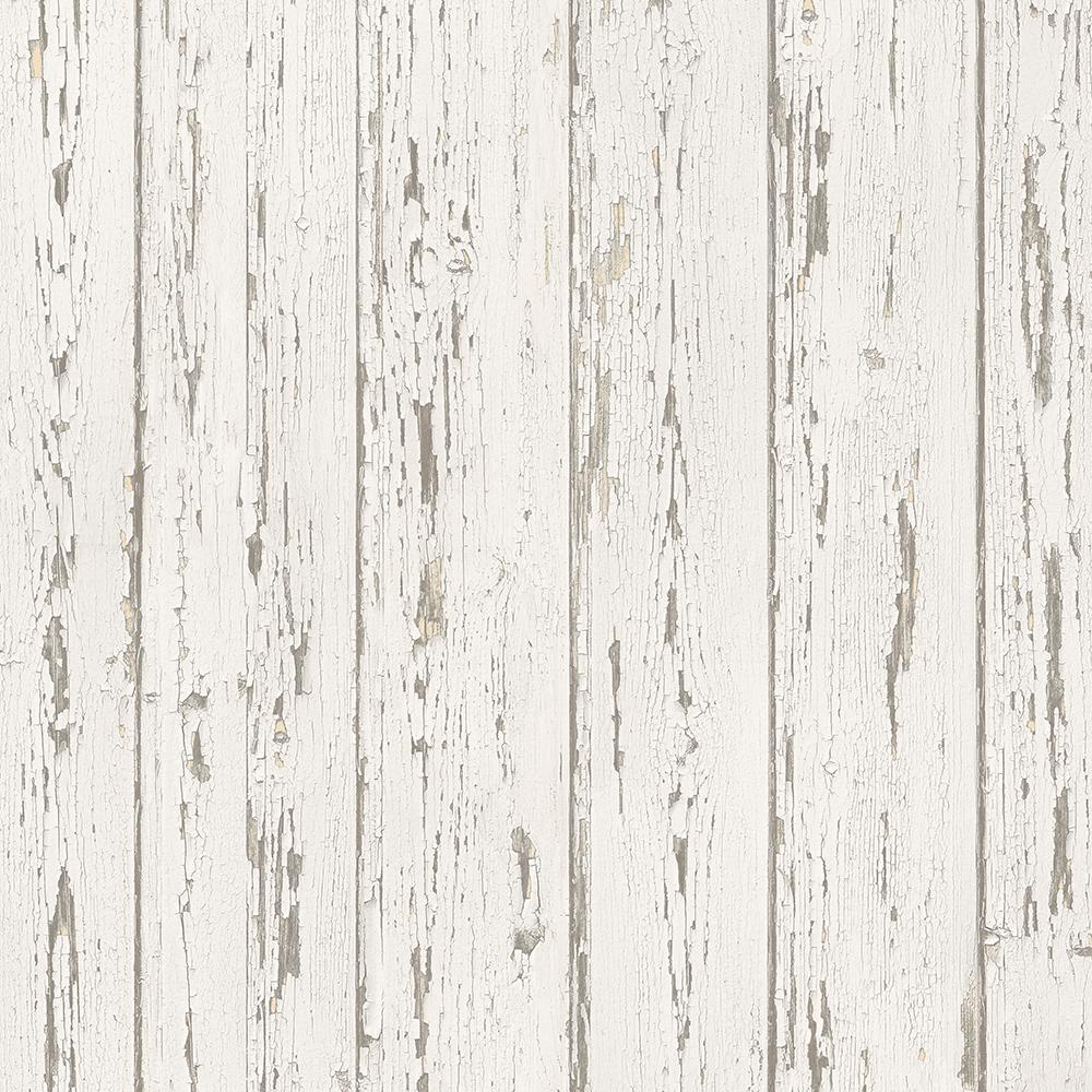 Wood Wallpaper Home Decor The Depot Shiplap Wallpaper