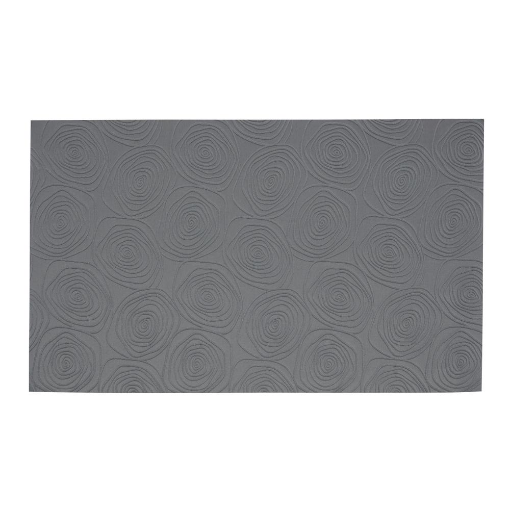 Essence Gray 2 Ft X 7 Indoor Outdoor Runner Rug