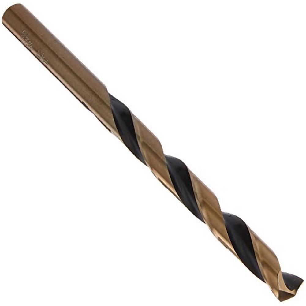 Viking Drill and Tool 03520#34 Type 240-B Bright Finish Jobber Drill 118 Degree Point HSS Bit 12 Pack