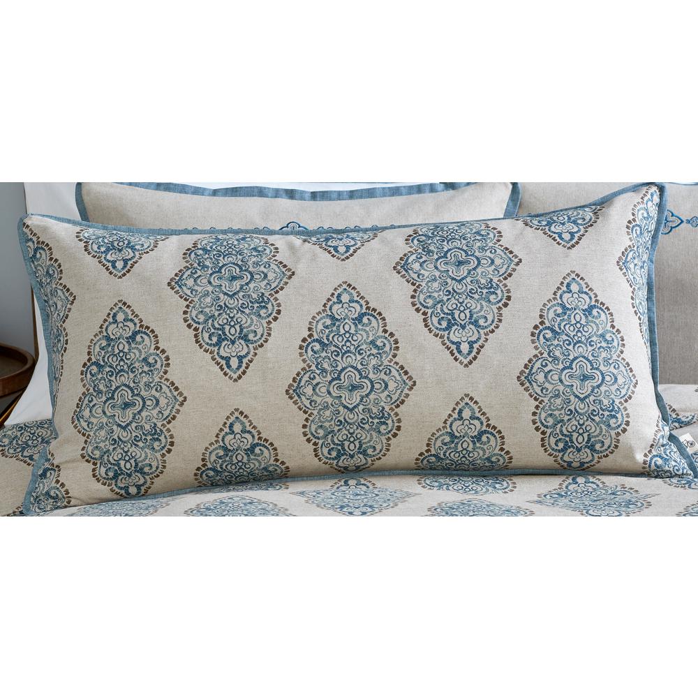 Monroe Multicolored Geometric Down 32 In X 32 In Throw Pillow