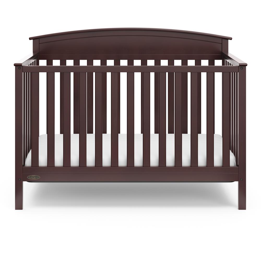 Graco Benton Espresso 4 In 1 Convertible Crib 04530 219 The Home