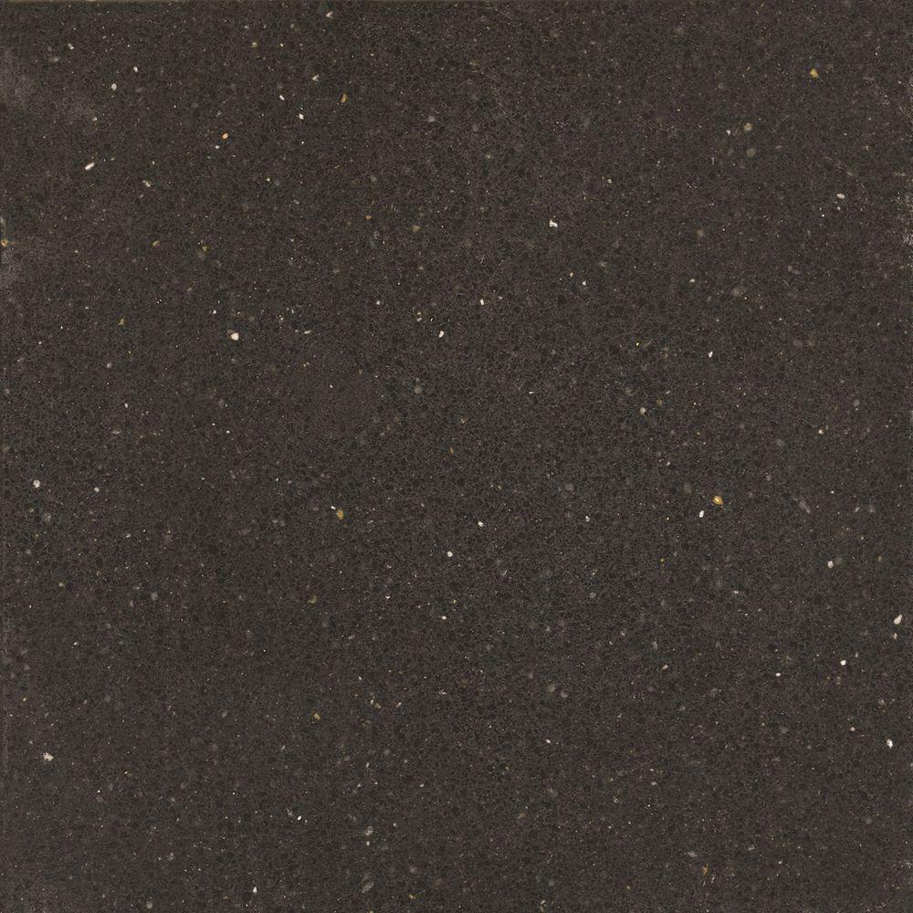 Silestone 2 In X 4 In Quartz Countertop Sample In Tebas Black Ss