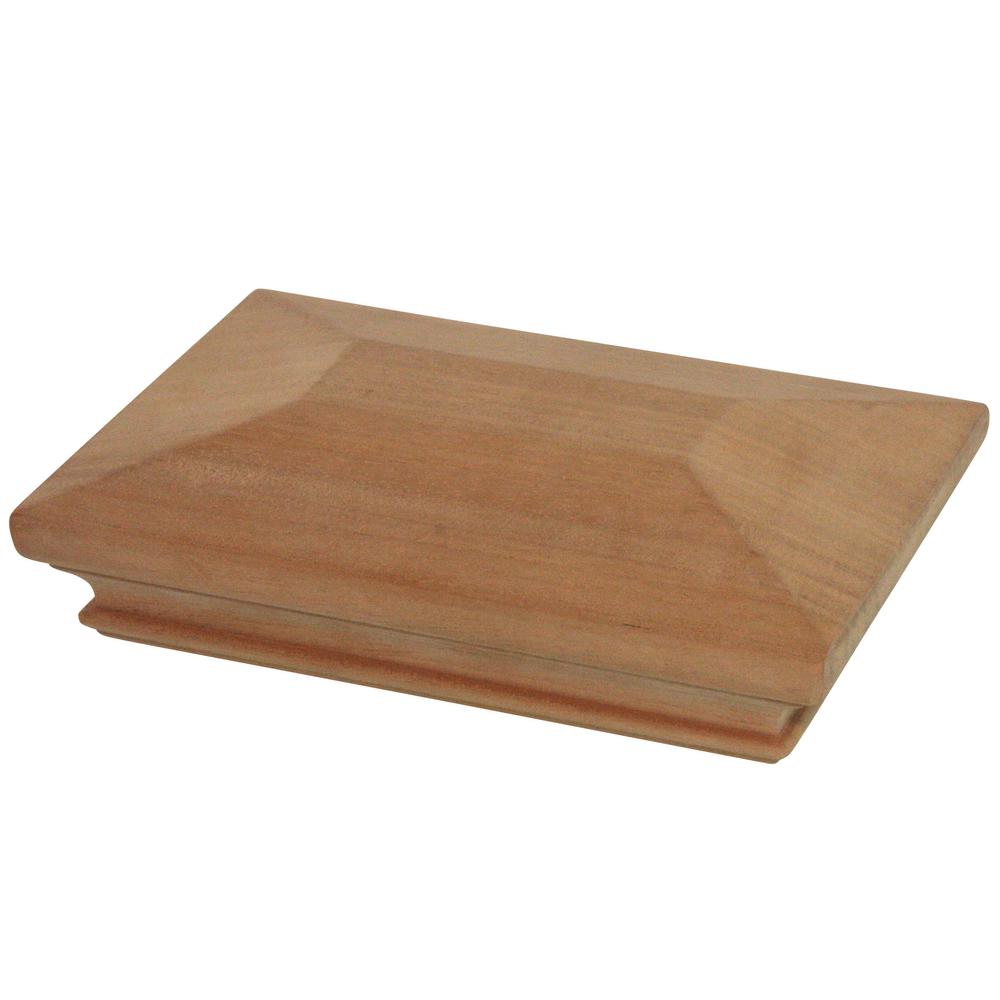 Protectyte Miterless 4 in. x 6 in. Untreated Wood Pyramid Slip Over