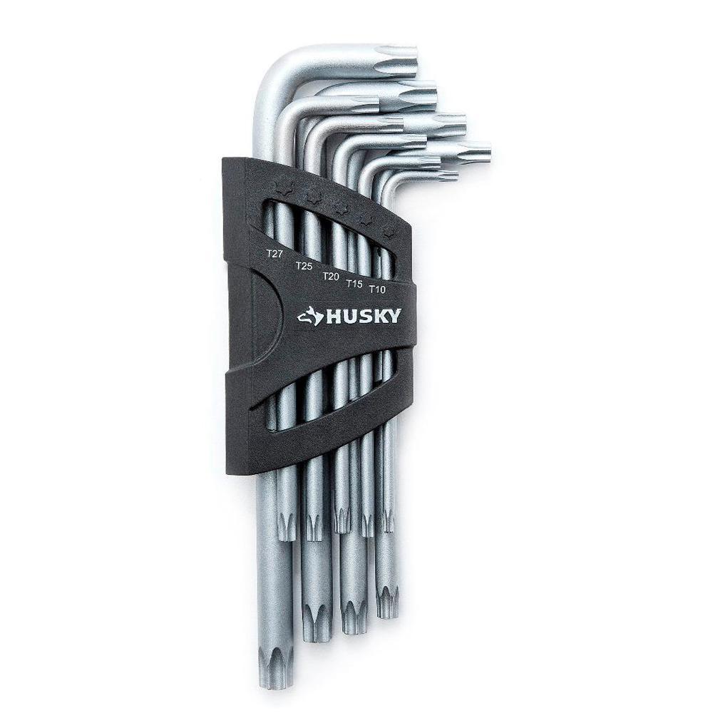 Husky Torx Mini Foldout Hex Key Set (8Piece)HMFHKT8PCN The Home Depot